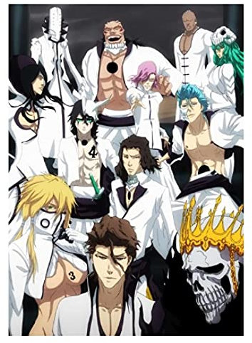 RUIYANMQ Puzzle 1000 Stück Anime Kurosaki Poster Cartoon Wandkunst Spielzeug Für Erwachsene Kinder Lernspiele Geschenke Familienspiele Vk214Zs