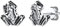 SILVERCUTE 3D Frosch Motiv Piercing Ohrringe 925 Silber Kleine Tier Ohrstecker Schmuck Accessoire Stud Earrings Ear Studs
