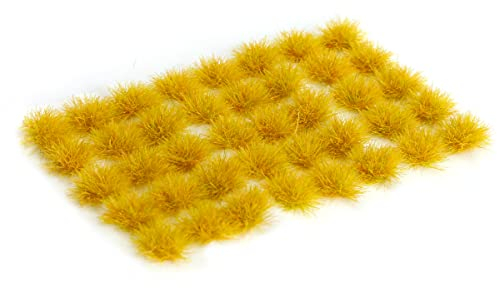 Jucoci Grass Tufts Statisches Miniaturgrasbüschel Modell Gras (bläulich-gelb)