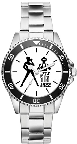 KIESENBERG Herrenuhr Jazz Musik Fan Armbanduhr Geschenk Analog Quartz Metallband Uhr 21136
