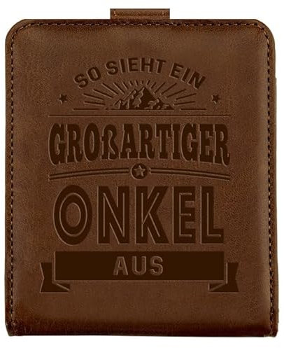 History&Heraldry Echter Kerl Männer Portemonnaie Geldbörse Herren- Onkel