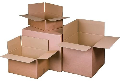 karton-billiger | Faltkartons Versandkartons Fefco 0201 Karton (300x215x140mm, 25)