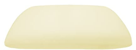 Dukal | Bezug passend für Orthopädisches Nackenstützkissen von FMP Matratzenmanufaktur | 70 x 36 cm | aus hochwertigem DOPPEL-Jersey (100% Baumwolle) | Farbe: Creme