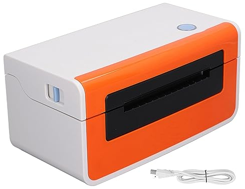 Thermo-Etikettendrucker, Schnelle Druckgeschwindigkeit von 1 Sekunde, Langlebiger Kopf für Kleine Unternehmen, Unterstützt EBay, Shopify, Etsy, UPS,