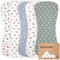 KeaBabies Bio Rülpstücher Baby Junge & Mädchen - 5er Pack Super Saugfähige Baumwoll-Spucktücher für Babys, Weiche & Plüsch Neugeborenen Mulltücher für Milch Spucken, 53cm x 25cm (Pets & Paws)