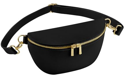 BagBase Boutique Waist Bag Black 24 x 14 x 6 cm (BG766)