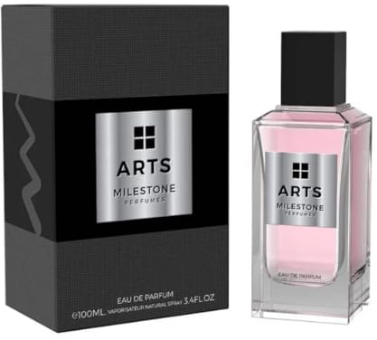 MILESTONE Perfumes Arts Uni Eau de Parfum 100 ml – langanhaltender Duft für Damen und Herren, Premium-Duft für den täglichen Gebrauch