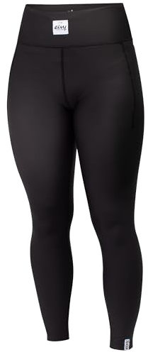 Eivy Damen Pocket Tights Leggings, Schwarz, S EU