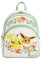 Loungefly Pokemon - Pikachu & Eevee - Floral Mini Backpack - Niedliche Sammeltasche - Geschenkidee - Offizielle Handelswaren - Für Jungen, Mädchen Men und Frauen - Anime Fans