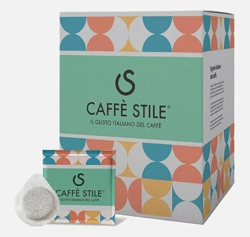 Caffè Stile Cialde ESE 44mm, Miscela Nera, Filtro Carta, 150 Pezzi