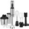 Vertenz Titan 60 | 8-in-1 Stabmixer Set mit 1500W | Stabmixer mit Zubehör | Edelstahlklingen mit Titanbeschichtung | LCD-Display | Zerkleinerer & Becher | Küchengerät