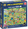 Jan Van Haasteren Dog Parkour - 1000 Piece Adults Puzzle - Large Jigsaw Puzzle for Adults - 100% Recycled Cardboard 1000Pc Comic Jigsaw, Fun Pet Theme - Dimensions 68 x 49cm