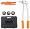 Pex Tube Expander 1/2 3/4 1 Inch OD Manual Lever Tool With 3 Expansion Heads Pipe Cutter,für Kupferrohre erweitern