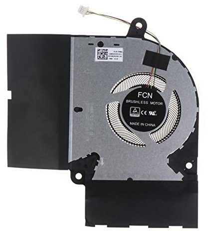 Mekalero CPU GPU Lüfter Laptop Lüfter für 12V 1A 4-poliger Notebook Kühlkörper für Rog Strix 17 2020 GL732LXS GL732LWS 2080 GPU CPU-Kühler