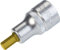 HAZET 986A-1/4 Hexagon Profile Screwdriver Socket - CVD-Tin Coated