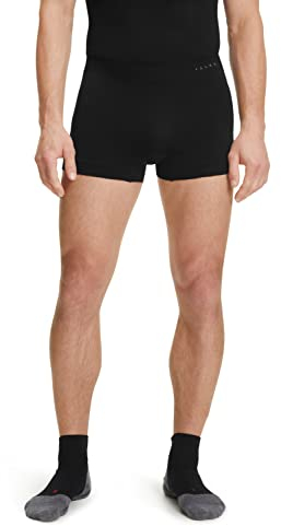 FALKE Herren Boxershorts Warm M BX Funktionsgarn schnelltrocknend 1 Stück, Schwarz (Black 3000), S