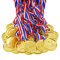 BJ-SHOP Kinder Gold Kunststoff,Gold Medaillen Plastic Gold Awards fur Kinder Sport Day Party Olympischen Themenwettbewerb Belohnung(24 Pack)