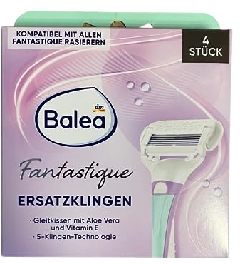 Balea Ersatzklingen Fantastique, 4 Stück