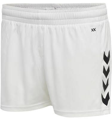 Hummel Femme Hmlcore Xk Poly Short, Blanc, XS EU