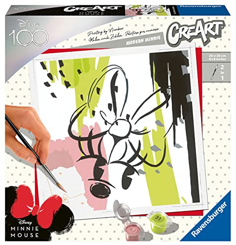 Ravensburger CreArt - Malen nach Zahlen 23576 Modern Minnie ab 12 Jahren