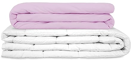 TherapieDecken - Basic Gravity Gewichtsdecke für Erwachsene Weighted Blanket Schwere Decke Für besseren Schlaf, Lavender, Größe: 135x200 cm 10 kg