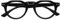 OPULIZE RIO Gafas con Filtro de Luz Azul - Montura con Parte Superior Plana - Negro - Hombres y Mujeres - Bisagras de Muelle - B53-1