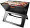 GARTENGRILL, Holzkohlegrill TRAGBARER FALTBARER TOURISTENKOFFER AUS HOLZKOHLE, CAMPING, Edelstahl Koffer-Grill für Camping & Ausflüge, Grills für Outdoor Party, klein, tragbar Camping (TG71415)