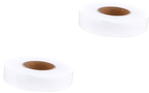 HAPINARY 2 Rollos De Cintas Termoadhesivas para Prendas Accesorios Termoadhesivos para Dobladillos Cintas Adhesivas para Telas No Tejidas Adhesivo Termofusible Fácil De Usar