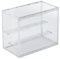 Dasellfa Vitrine en acrylique - Vitrine de collection avec porte - Pour minifigurines, petites figurines, figurines d'action, jouets, voitures miniatures, figurines à collectionner (30 x 17,9 x 24,6