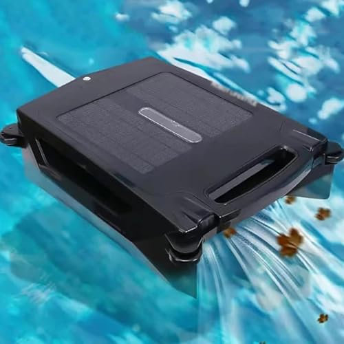 levigationlu Kabelloser Poolsauger Akku, Poolroboter Akku, Automatischer Solarbetriebener Poolroboter Mit Doppelladung/2 Modi, Intelligenter Hindernisvermeidung, Reinigung Für Alle Pools