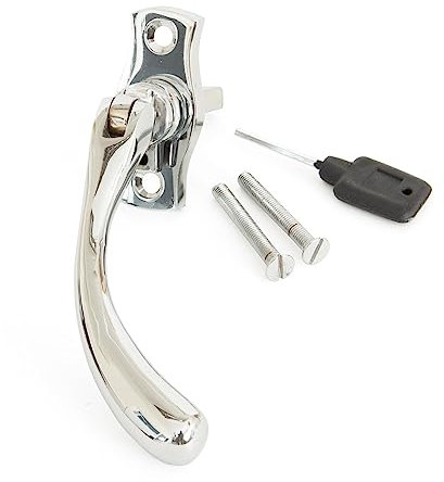 From the Anvil Fenstergriff, Für Rechtshänder, Chrom, Poliert