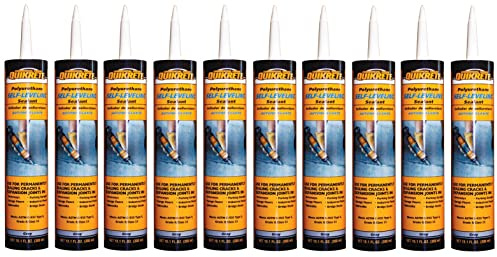 Quikrete Polyurethane Self- Leveling Sealant Gray 10 Oz (Pack of 10)