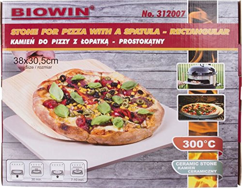 Forno pietra refrattaria per pizza Brick con cucina spatola 38 x 30,5 cm 312007