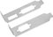 Adecco LLC Low Profile / Half Height Bracket HDMI + DVI + VGA For ATI Nvidia Video Graphics Card