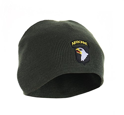 Fostex - Bonnet Beanie 101st Airborne Taille Unique - VAN OS - Vert Green