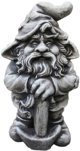 Generic Gartenfigur Zwerg Torin Stein-Optik, 301716