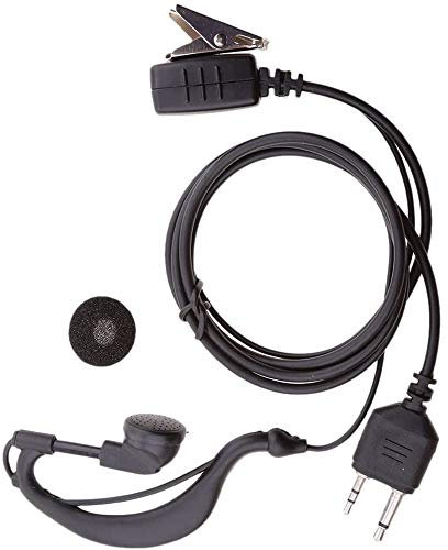 POFET Auricolare a 2 Pin con Microfono per Midland G6 G9 GXT550 Walkie Talkie