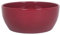 INNA-Glas Keramik Blumenschale, Ø18,5cm, 8,5cm, weinrot - Pflanzschale/Übertopf Schale