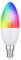 ledscom.de E14 LED RGB Leuchtmittel, Kerze, warmweiß - kaltweiß (2900-6400 K), 5,1 W, 572lm, Smart Home, WLAN, Alexa, matt
