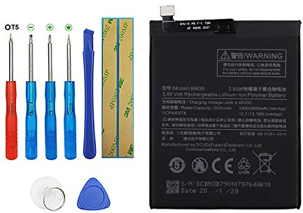 Vvsialeek Neu BM3B Ersatz Akku Kompatibel Für Mi Mix 2S Mix 2 M1803D5XT M1803D5XC with Free Toolkit