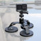 Magnetic Action Camera Mount for GoPro, Heavy Duty Metal Car Magnetic Camera Mount with 360 Degree Tripod Ball Head Compatible with GoPro Hero 12/11/10/9/8 Black, DJI Osmo Action 4/3 and More