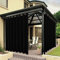 BONZER Tende da esterno per patio, impermeabili, spesse, per privacy, extra larghe, con occhielli per bloccare la luce solare, tende esterne per veranda, pergola, gazebo, 1 pannello, 382 x 213 cm,
