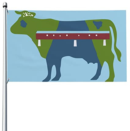 Flagge von Cornwall Connecticut 9,1 x 1,52 m Terrasse, Gartenflagge, Innendekoration, einseitig bedruckte Flagge