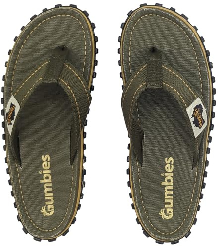 Gumbies Classic - Flip Flops aus recycelten Materialien - robuste Sohle aus wiederverwerteten Autoreifen, ergonomisches Fußbett