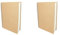 Artway Enviro - Skizzenbuch mit Spiralbindung - 100% Recycling-Zeichenpapier - Hardcover - 35 Blatt mit 170 g/m² - A4 Hochformat (Packung mit 2)
