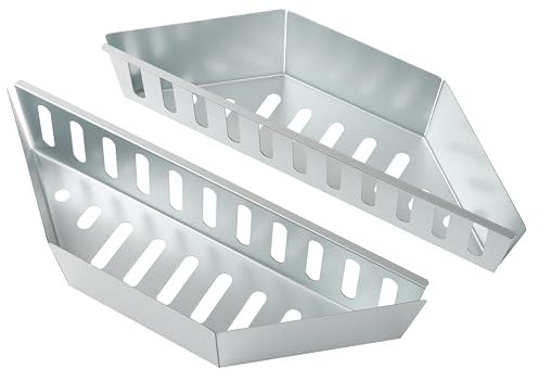Charcoal Basket for Grill Stainless Steel Charcoal Basket Charcoal holder Charcoal Grill Accessory,Weber Grill Accessories, Charcoal Baskets for Weber Grill 22,Charcoal Basket Set of 2