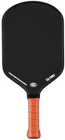 Pickleball-Schläger – 3K-Rohkohlefaseroberfläche (CFS) + Carbon-Abrieboberfläche (CAS) mit hoher Körnung und Spin, sicherer, verlängerter Griff, Pickleball-Schläger mit 16 mm Polypropylen-Wabenkern