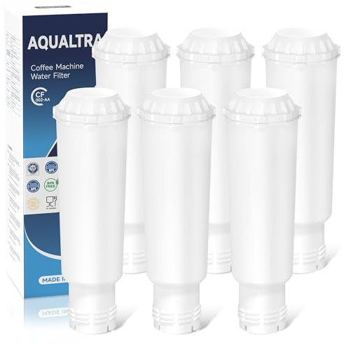 AQUALTRA Filtro de Agua para Café Compatible con para F088, Nivona, Melitta Pro Aqua, AEG, Bosch (6 Piezas)