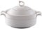 Tadoiooy Tureens, Soup Tureen Ceramic, 1.5L White Serving Bowls with Gold Border Double Handle Soup Tureen with Lid and Ladle Set for Pasta, Soup