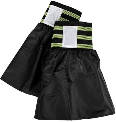 Gacqpli Trailrunning-Gamasche - 1 Paar Kurze Gamaschen, Verstellbare Niedrige Knöchelgamaschen, Outdoor Legging Gaiters Boot Abdeckungen Protektoren